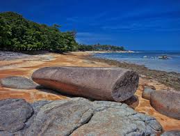 Berselancar di Pantai Temajuk